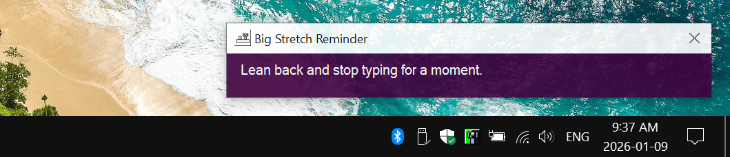 Big Stretch example popup